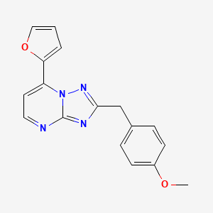 7-(Furan-2-yl)-2-(4-methoxybenzyl)[1,2,4]triazolo[1,5-a]pyrimidine - 