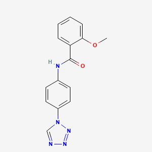 2-methoxy-N-[4-(1H-tetrazol-1-yl)phenyl]benzamide - 