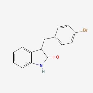 3-(4-Bromobenzyl)indolin-2-one - 