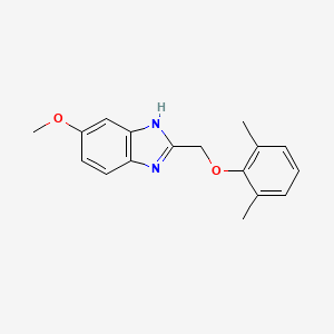 2-[(2,6-dimethylphenoxy)methyl]-5-methoxy-1H-benzimidazole - 1018126-94-7