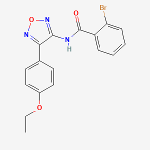 2-bromo-N-[4-(4-ethoxyphenyl)-1,2,5-oxadiazol-3-yl]benzamide - 