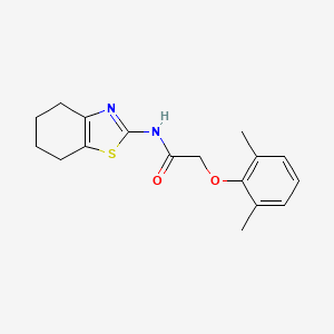 2-(2,6-dimethylphenoxy)-N-(4,5,6,7-tetrahydro-1,3-benzothiazol-2-yl)acetamide - 