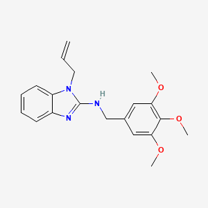 1-(prop-2-en-1-yl)-N-(3,4,5-trimethoxybenzyl)-1H-benzimidazol-2-amine - 