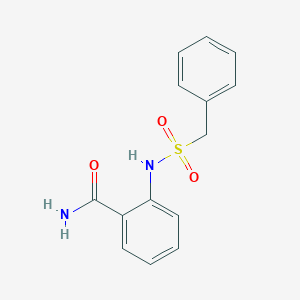 2-[(Benzylsulfonyl)amino]benzamide - 