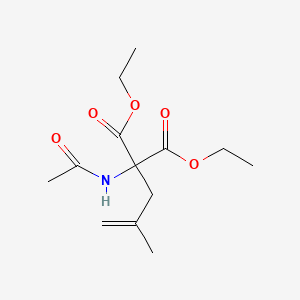 Diethyl acetamido(2-methylprop-2-en-1-yl)propanedioate - 37944-29-9