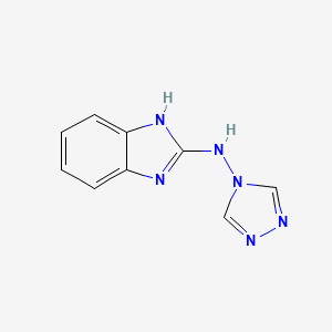 N-(4H-1,2,4-Triazol-4-yl)-1H-benzo[d]imidazol-2-amine - 