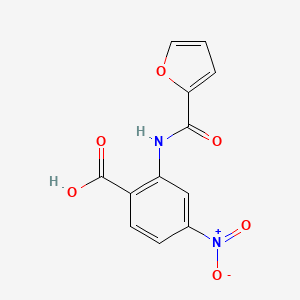 2-(Furan-2-amido)-4-nitrobenzoic acid - 