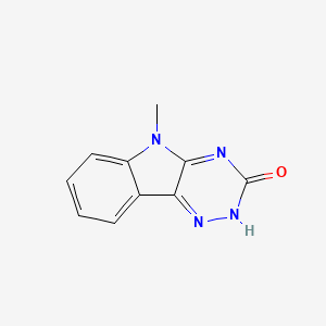 5-Methyl-5H-[1,2,4]triazino[5,6-b]indol-3-ol - 