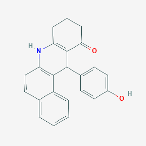 12-(4-Hydroxyphenyl)-8,9,10,12-tetrahydrobenzo[a]acridin-11(7H)-one - 799262-19-4