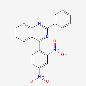 4-(2,4-Dinitrophenyl)-2-phenylquinazoline - 