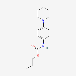 (4-Piperidin-1-yl-phenyl)-carbamic acid propyl ester - 
