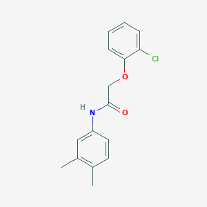 2-(2-chlorophenoxy)-N-(3,4-dimethylphenyl)acetamide - 
