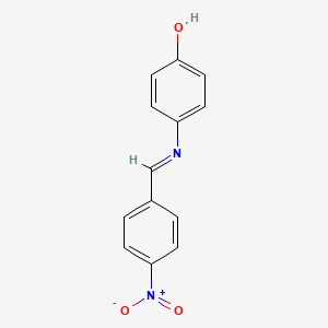 4-[(4-Nitrobenzylidene)amino]phenol - 3230-42-0
