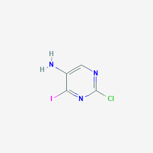 2-Chloro-4-iodopyrimidin-5-amine - 