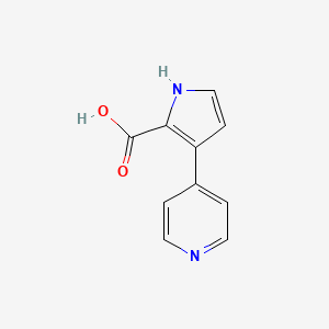 3-(4-Pyridyl)-1H-pyrrole-2-carboxylic Acid - 