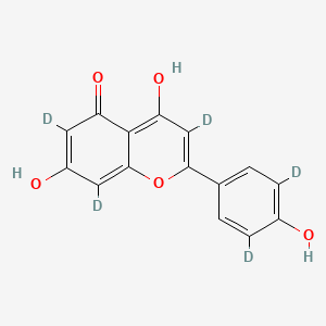 3,6,8-Trideuterio-2-(3,5-dideuterio-4-hydroxyphenyl)-5,7-dihydroxychromen-4-one - 