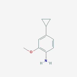4-Cyclopropyl-2-methoxyaniline - 
