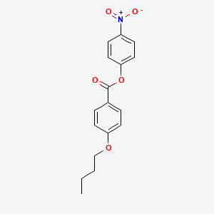 4-Nitrophenyl 4-butoxybenzoate - 56240-75-6