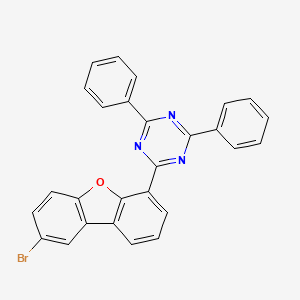2-(8-Bromodibenzo[b,d]furan-4-yl)-4,6-diphenyl-1,3,5-triazine - 
