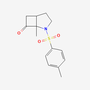 1-Methyl-2-tosyl-2-azabicyclo[3.2.0]heptan-7-one - 
