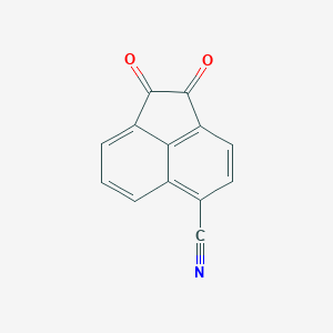 1,2-Dioxo-1,2-dihydroacenaphthylene-5-carbonitrile - 