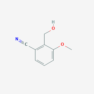 2-(Hydroxymethyl)-3-methoxybenzonitrile - 