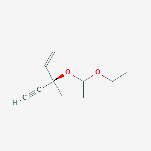 (3R)-3-(1-ethoxyethoxy)-3-methylpent-1-en-4-yne - 