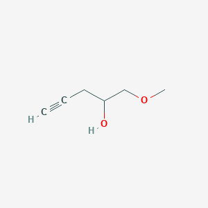 1-Methoxypent-4-yn-2-ol - 