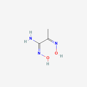 (Z,2E)-N'-Hydroxy-2-(hydroxyimino)propanimidamide - 