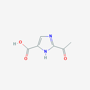 2-acetyl-1H-imidazole-5-carboxylic acid - 1314916-26-1
