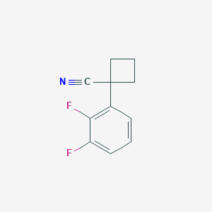 1-(2,3-Difluorophenyl)cyclobutanecarbonitrile - 