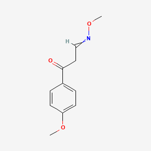 3-(4-methoxyphenyl)-3-oxopropanal O-methyl oxime - 