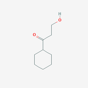 1-Cyclohexyl-3-hydroxypropan-1-one - 