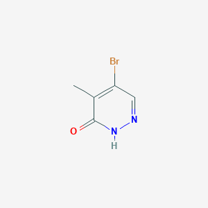 5-Bromo-4-methylpyridazin-3-ol - 
