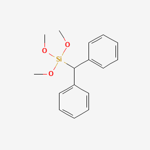 (Diphenylmethyl)trimethoxysilane - 