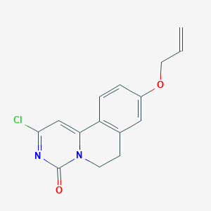 9-(allyloxy)-2-chloro-6,7-dihydro-4H-pyrimido[6,1-a]isoquinolin-4-one - 