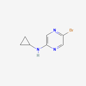 2-Bromo-5-(cyclopropylamino)pyrazine - 1159821-14-3