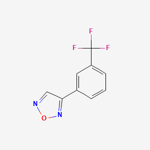 3-[3-(Trifluoromethyl)phenyl]-1,2,5-oxadiazole - 