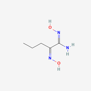 (Z,2E)-N'-Hydroxy-2-(hydroxyimino)pentanimidamide - 