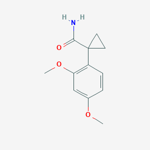 1-(2,4-Dimethoxyphenyl)cyclopropanecarboxamide - 
