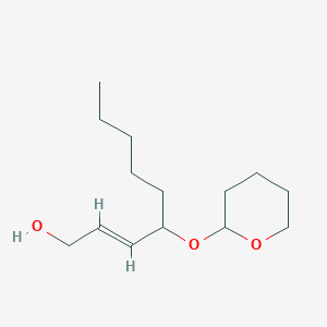 (E)-4-[(2-Tetrahydropyranyl)oxy]-2-nonen-1-ol - 