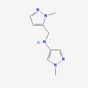 1-Methyl-N-[(1-methyl-1H-pyrazol-5-YL)methyl]-1H-pyrazol-4-amine - 
