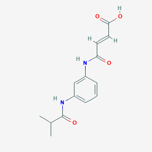 (E)-4-[3-(Isobutyrylamino)anilino]-4-oxo-2-butenoic acid - 