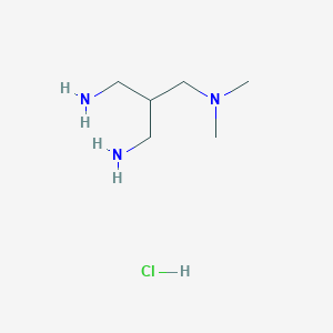 2-(Aminomethyl)-N1,N1-dimethylpropane-1,3-diamine hydrochloride - 