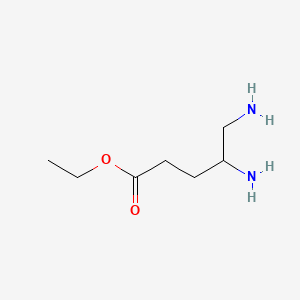 Ethyl 4,5-diaminopentanoate - 