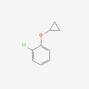 1-Chloro-2-cyclopropoxybenzene - 38380-89-1