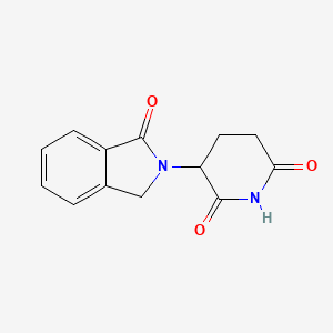 3-(1,3-Dihydro-1-oxo-2h-isoindol-2-yl)-2,6-piperidinedione - 26581-81-7