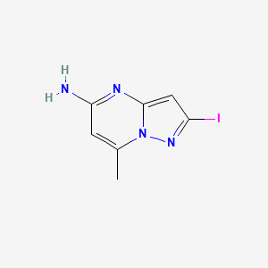 2-Iodo-7-methylpyrazolo[1,5-a]pyrimidin-5-amine - 