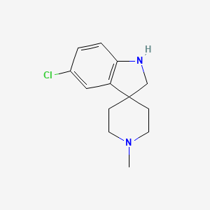 5-Chloro-1'-methylspiro[indoline-3,4'-piperidine] - 