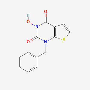 1-Benzyl-3-hydroxythieno[2,3-d]pyrimidine-2,4(1H,3H)-dione - 824983-88-2